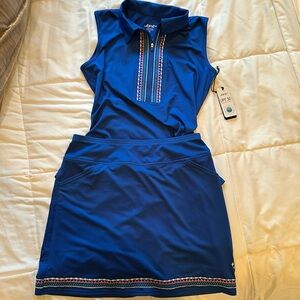 Women’s golf set - skirt and top ✨